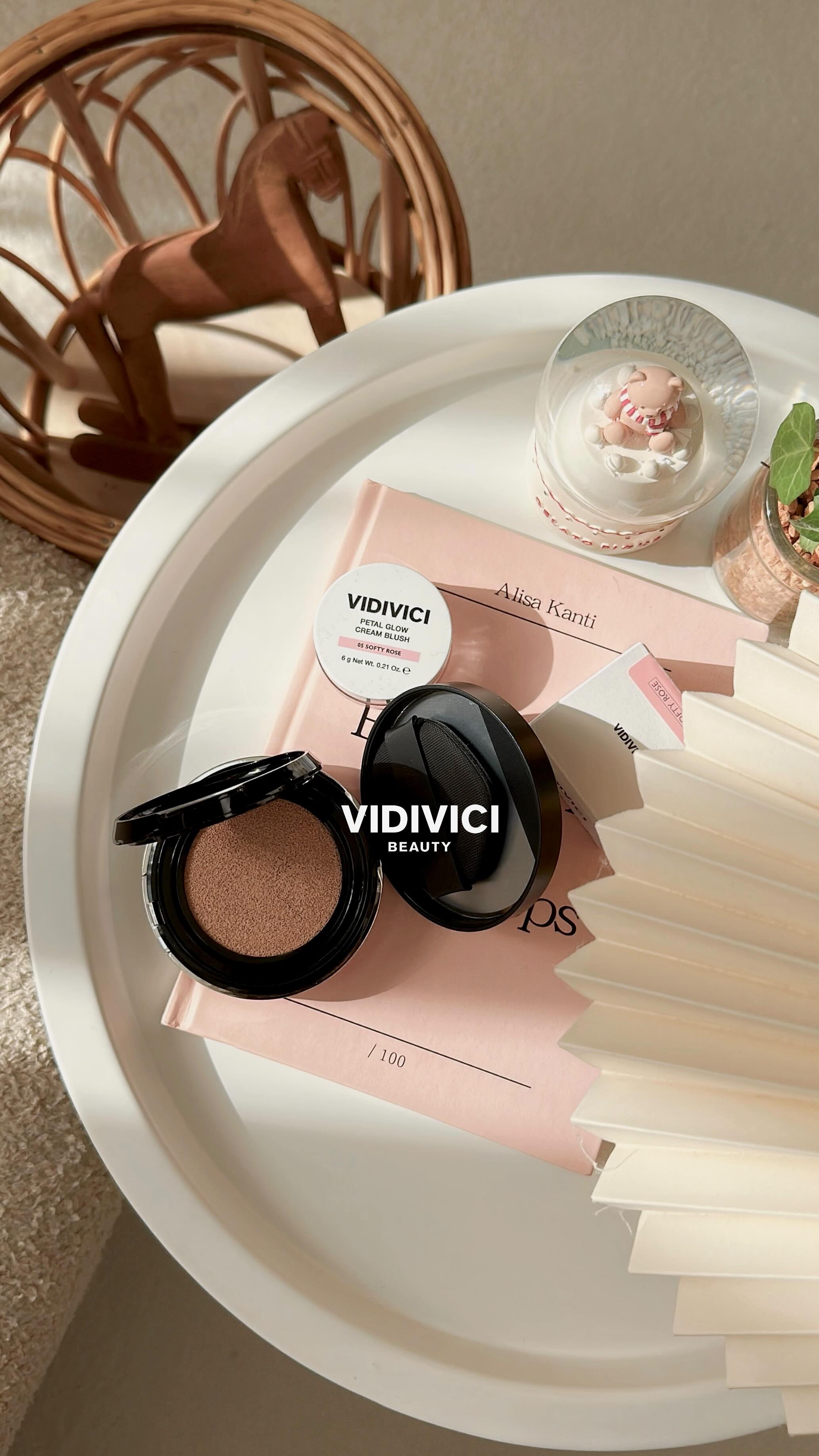 ブラックパーフェクション カバーフィットクッション/VIDIVICI/クッションファンデーションを使ったクチコミ（1枚目）