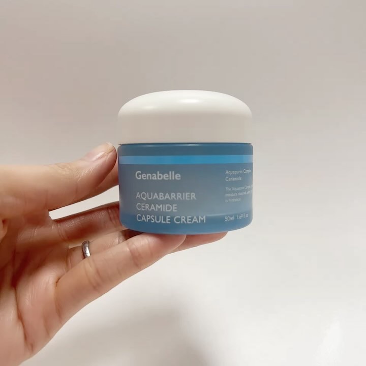 アクアバリアセラミドカプセルクリーム/Genabelle/フェイスクリームの動画クチコミ2つ目