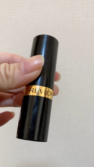 REVLON スーパー ラストラス リップスティックのクチコミ「REVLON
スーパー ラストラス リップスティック
905プラマリシャス

ブラウン系のリッ.....」（1枚目）