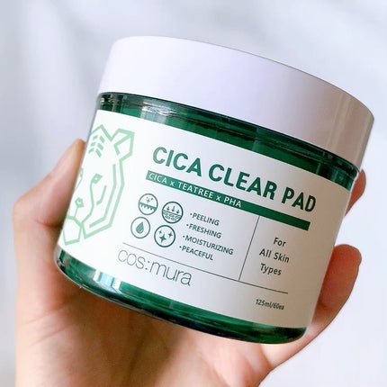 CICA CLEAR PAD/cos:mura/シートマスク・パックの人気ショート動画