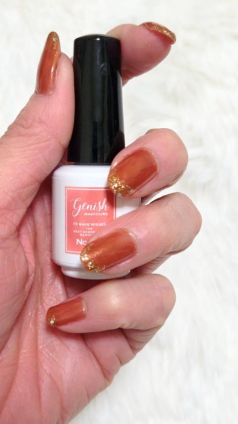 ジーニッシュ/ジーニッシュマニキュア/マニキュアを使ったクチコミ（1枚目）