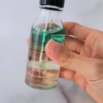 薬用 メディカル アンチヘアロスセラム/L'OCCITANE/頭皮ローションを使ったクチコミ(2枚目)