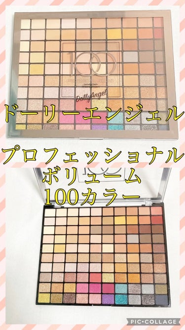 プロフェッショナルボリューム100カラー/Dolly Angel/アイシャドウパレットを使ったクチコミ（1枚目）