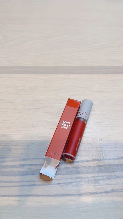 ゼロベルベットティント/rom&nd/リップティントの人気ショート動画