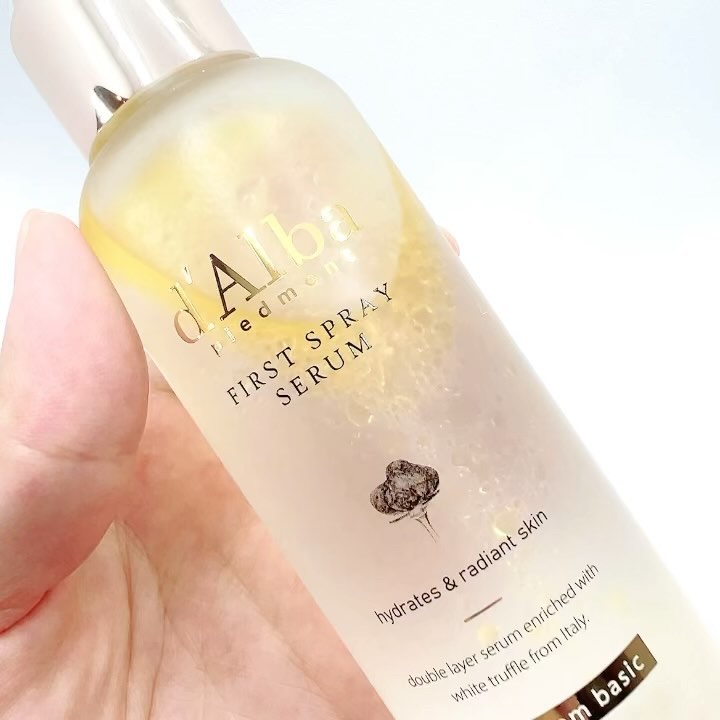ダルバ ホワイトトリュフファーストスプレーセラム/ダルバ/ミスト状化粧水を使ったクチコミ（3枚目）