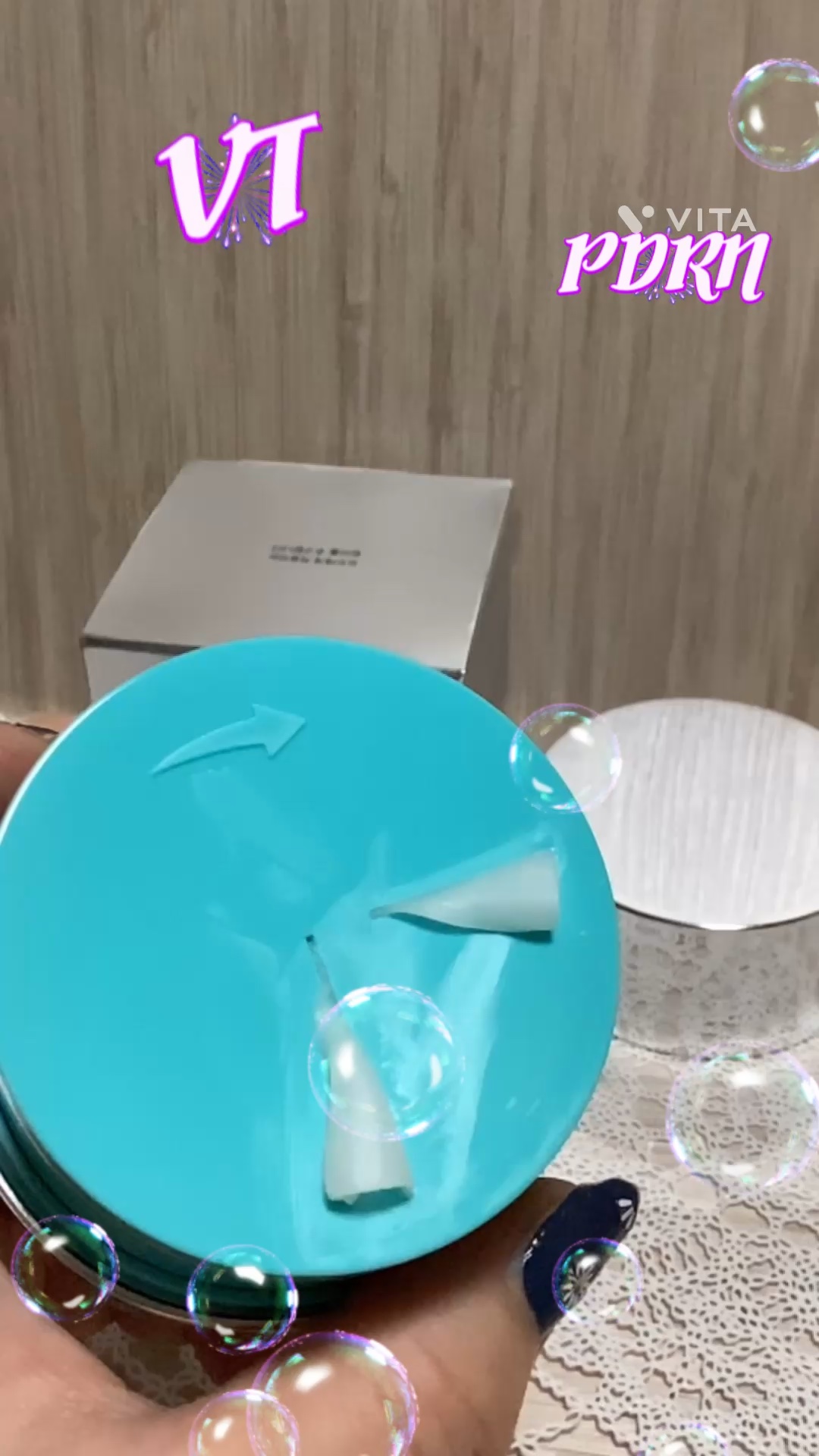 PDRN グラインディングクレンジングバーム/VT/クレンジングバームの動画クチコミ1つ目