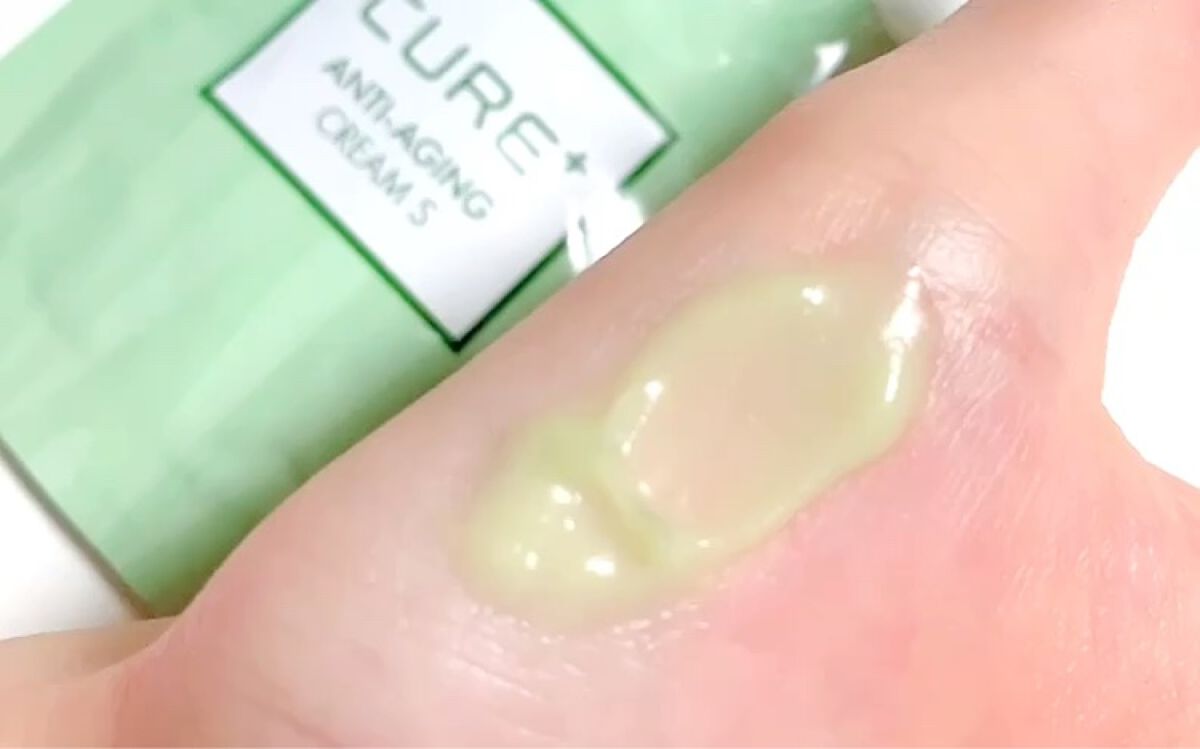 キュアプラス アンチエイジングクリームS/KIM JEONG MOON Aloe/フェイスクリームを使ったクチコミ（3枚目）