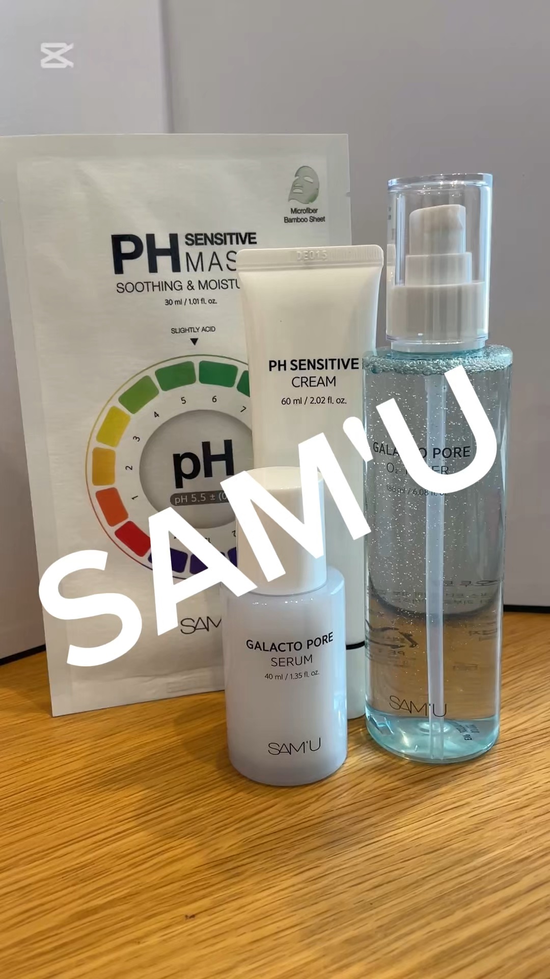 PHセンシティブマスクスージング＆モイスト/SAM'U/シートマスク・パックの人気ショート動画