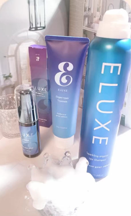 スパークリング オーガニック スパ シャンプー/ELUXE /市販シャンプーを使ったクチコミ（1枚目）