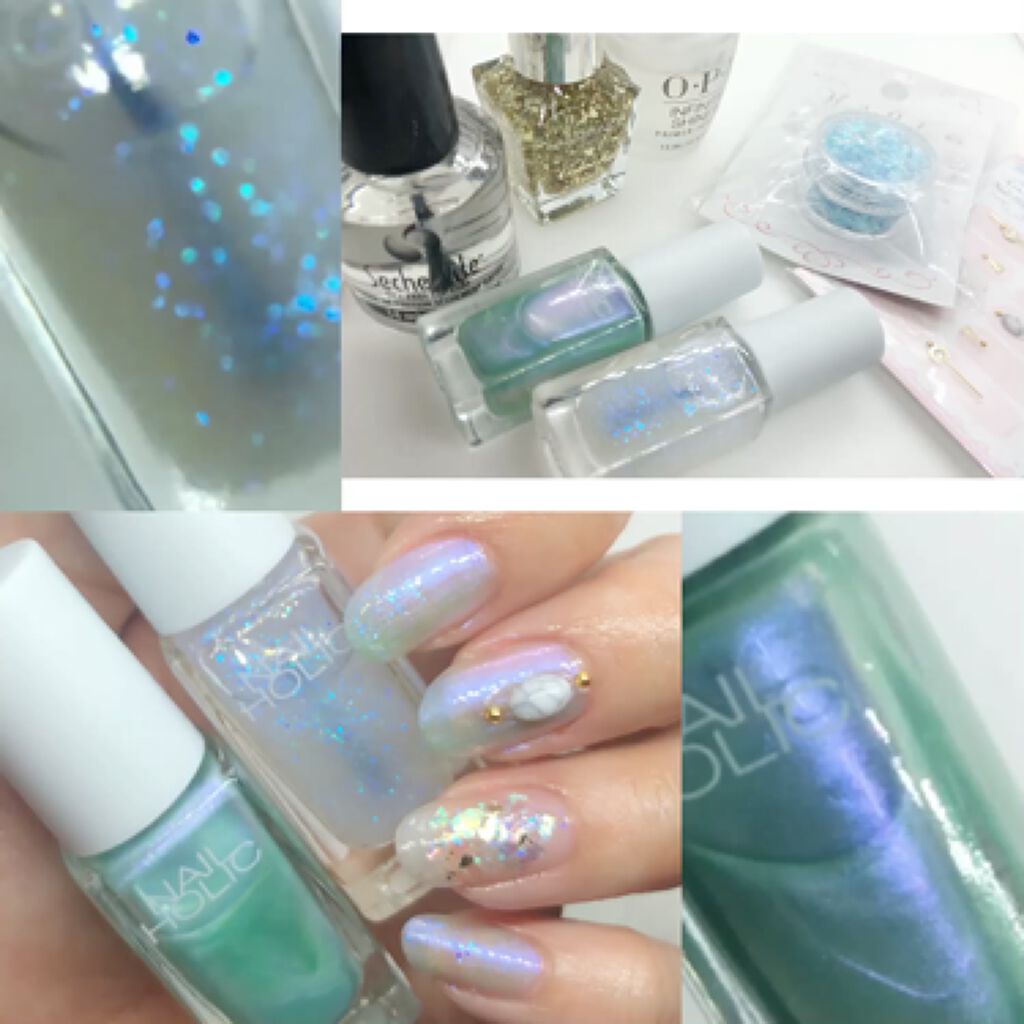 ネイルホリック リミテッドカラー Sea Shell/ネイルホリック/マニキュアを使ったクチコミ（2枚目）