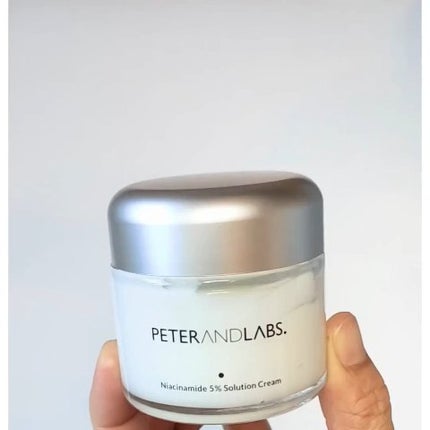 ナイアシンアミド5% ソリューション モイスチャークリーム/PETERANDLABS/フェイスクリームを使ったクチコミ(4枚目)