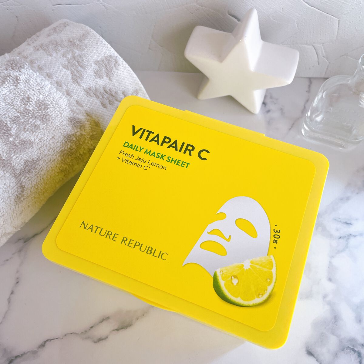 ビタペアCデイリーシートマスク/ネイチャーリパブリック/シートマスク・パックの人気ショート動画