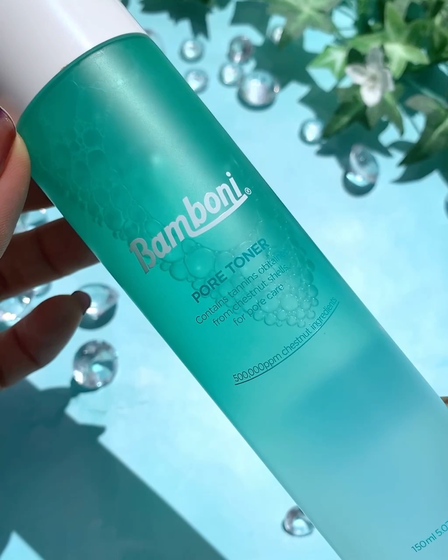 ポア トナー/Bamboni/化粧水の動画クチコミ5つ目
