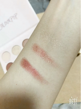 Give It To Me Straight/ColourPop/アイシャドウパレットを使ったクチコミ（3枚目）