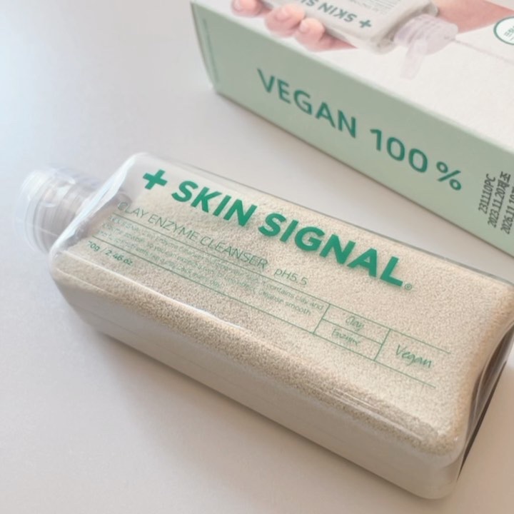 グリーン クレイ酵素クレンザー/SKIN SIGNAL/洗顔パウダーを使ったクチコミ（2枚目）