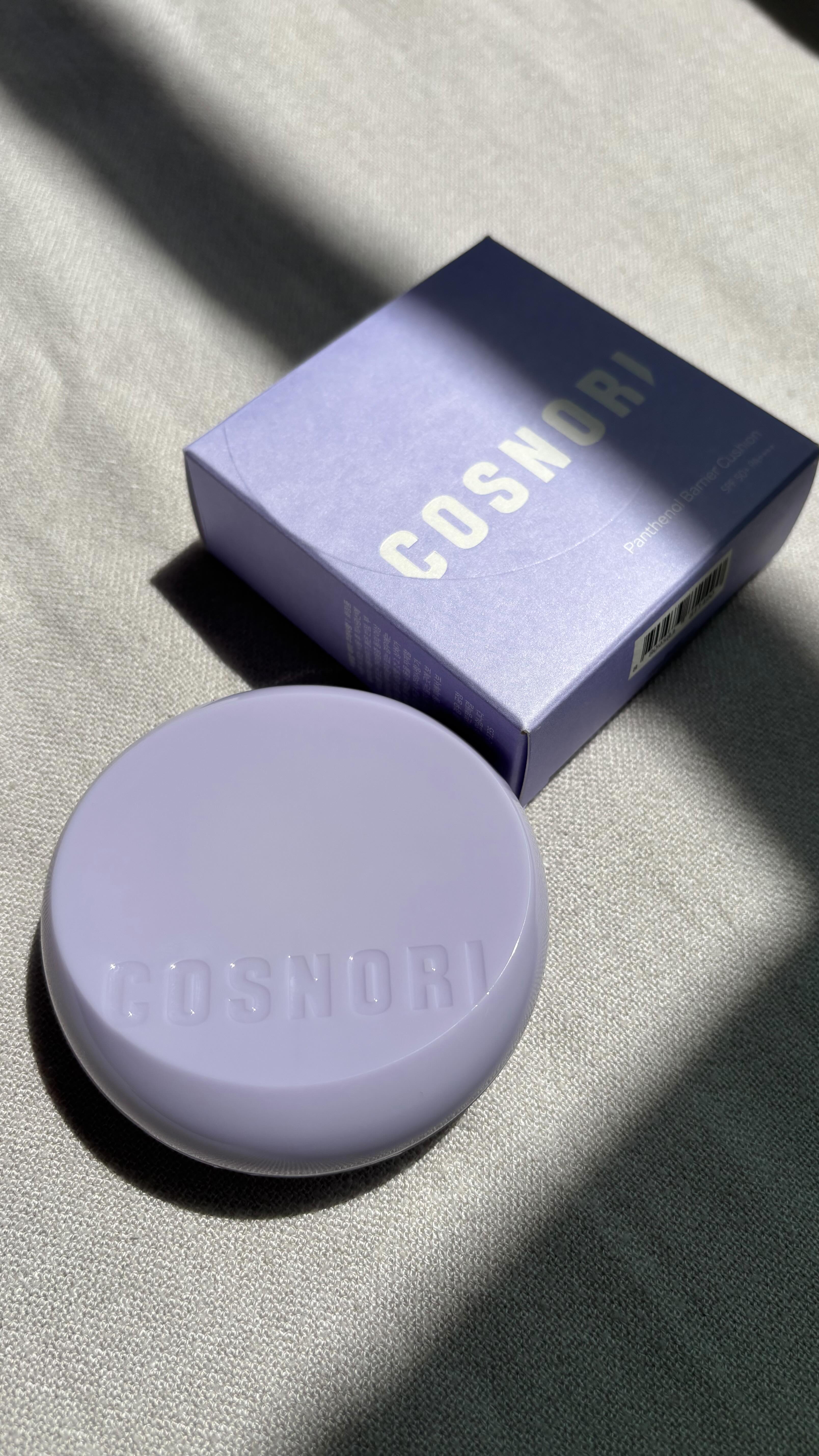 パンテノールバリアクッション/COSNORI/クッションファンデーションを使ったクチコミ（1枚目）