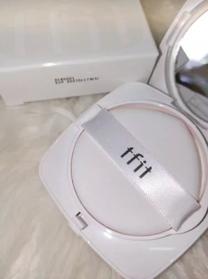 レイヤリングフィットカバークッションEX/TFIT/クッションファンデーションを使ったクチコミ(3枚目)