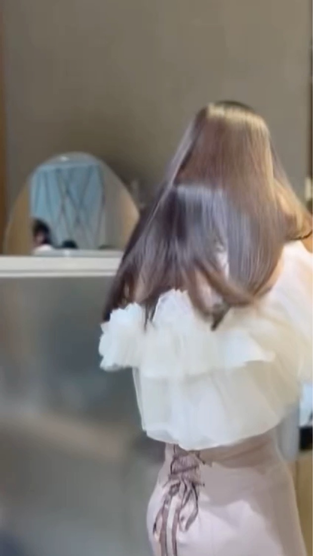 シルク ナイトキャップ（ゴム紐） 08 ライトブルー/COCOSILK/ヘアケアグッズを使ったクチコミ（2枚目）