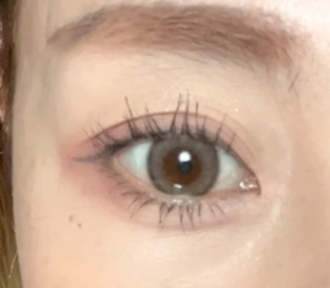 melange+chouette 1month/melange+chouette/１ヶ月（１MONTH）カラコンを使ったクチコミ（3枚目）