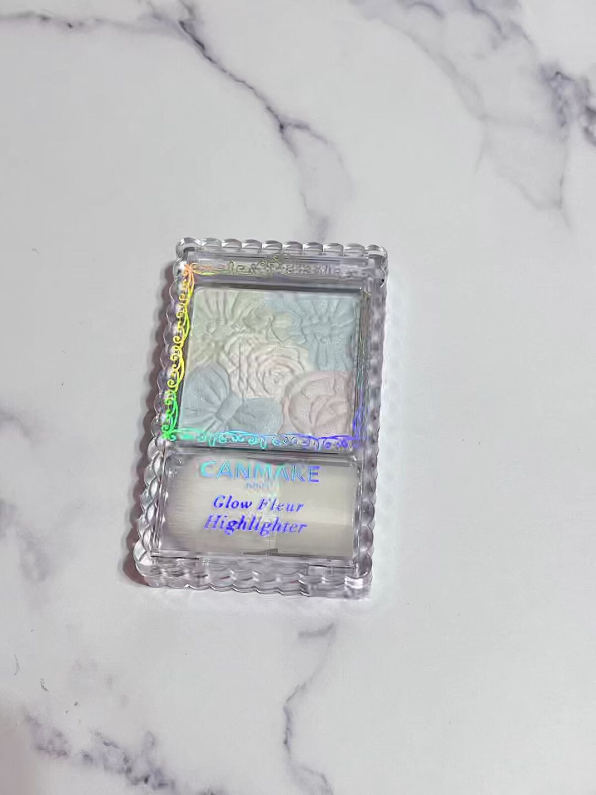 グロウフルールハイライター/キャンメイク/パウダーハイライトを使ったクチコミ（1枚目）