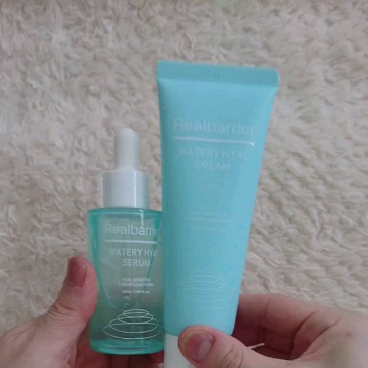 ウォータリー ヒアル セラム/Real Barrier/美容液を使ったクチコミ（2枚目）
