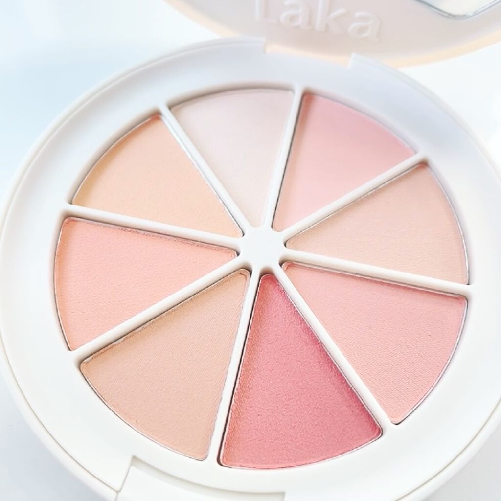 ミドルトーンアイシャドウコレクターパレット/Laka/アイシャドウパレットを使ったクチコミ（1枚目）