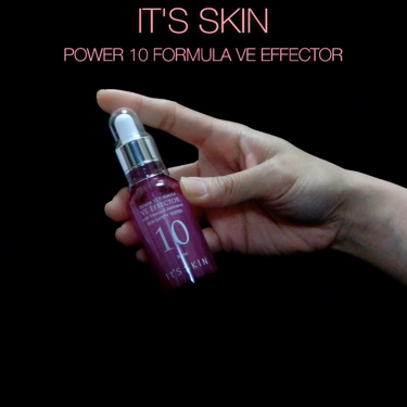 POWER　10　FORMULA　VE　EFFECTOR/It's skin/美容液の動画クチコミ1つ目