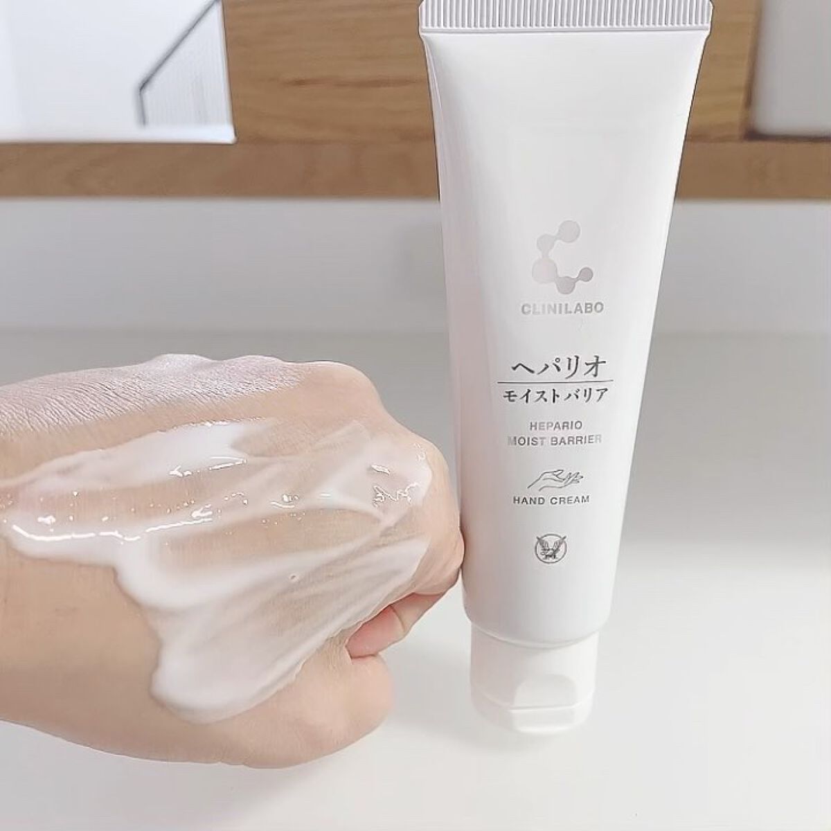 ヘパリオモイストバリア/大正製薬/ハンドクリームを使ったクチコミ（3枚目）