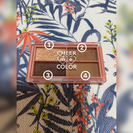 CHEER me COLOR アイシャドウ/セリア/アイシャドウパレットの人気ショート動画