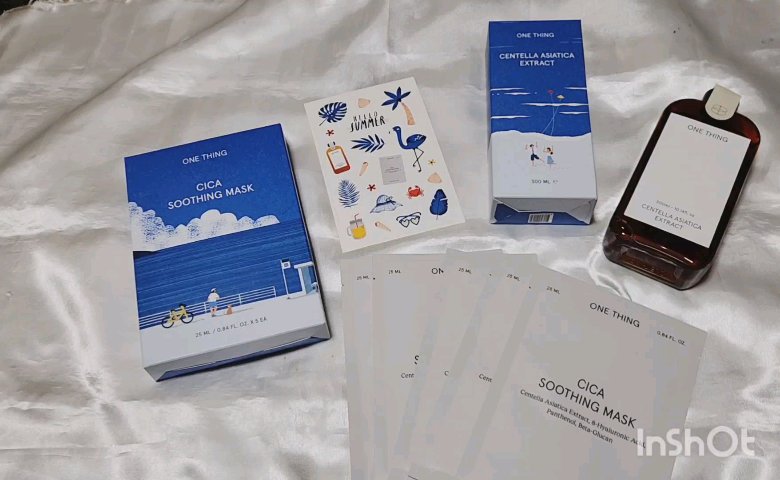 CICAスージングマスク/ONE THING/シートマスク・パックを使ったクチコミ（1枚目）