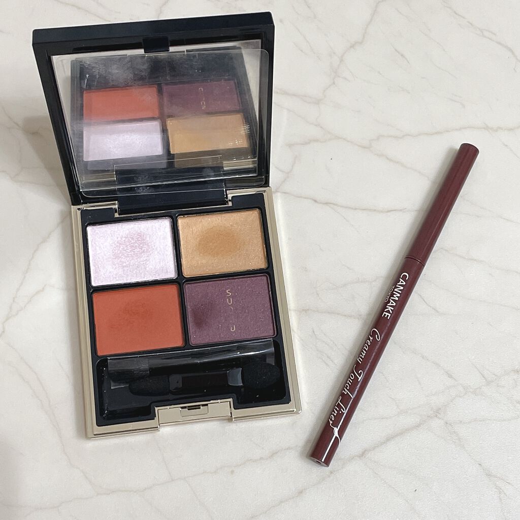 クリーミータッチライナー/キャンメイク/ジェルアイライナーを使ったクチコミ（1枚目）