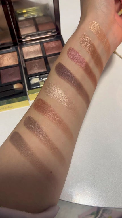 アイ カラー クォード/TOM FORD BEAUTY/アイシャドウパレットの人気ショート動画