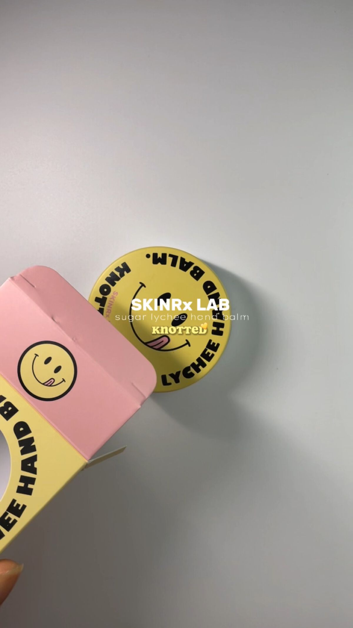 Knottedシュガーライチハンドバーム/SKINRx LAB/ハンドクリームを使ったクチコミ（1枚目）