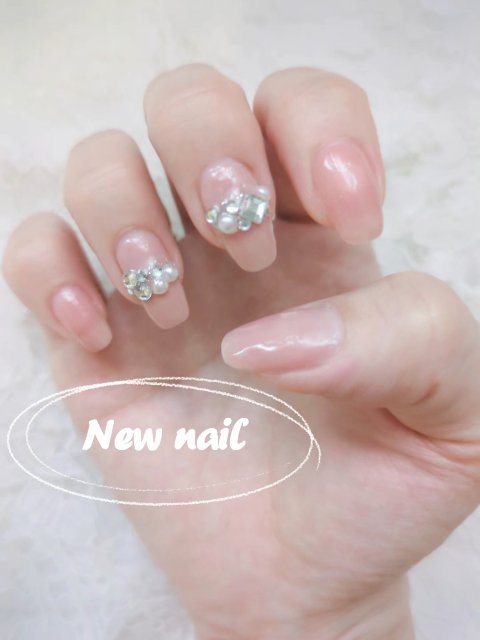 #セルフネイル,#ジェルネイル,#上品ネイル,#シンプルネイル,#ピンクネイルのネイルデザイン