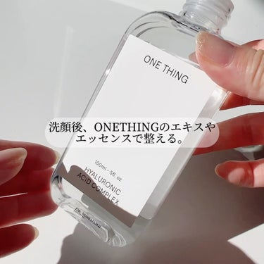 ヒアルロン酸化粧水/ONE THING/化粧水を使ったクチコミ（7枚目）