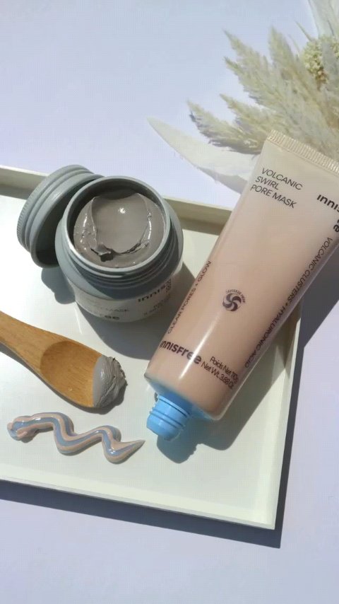 スーパーヴォルカニック　ポア　クレイマスク/innisfree/洗い流すパック・マスクを使ったクチコミ（1枚目）