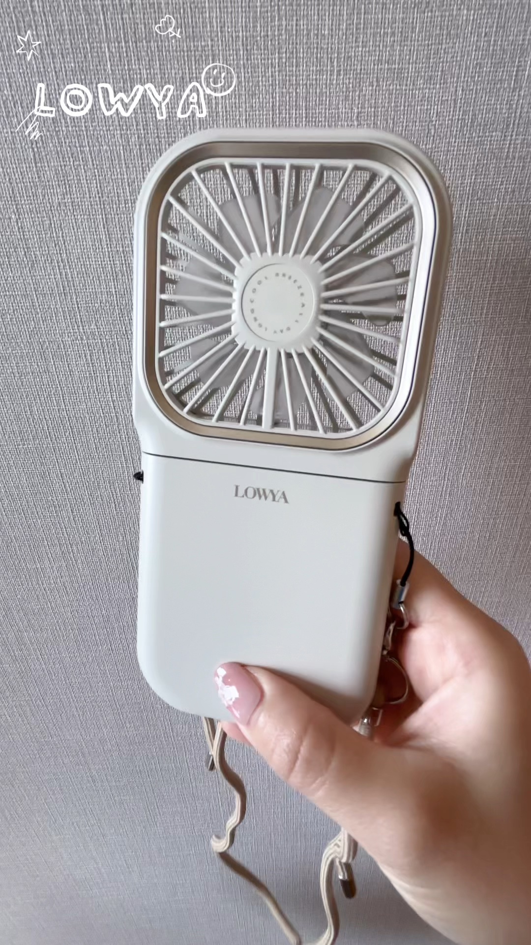 5WAY ハンディファン/LOWYA/その他の動画クチコミ1つ目