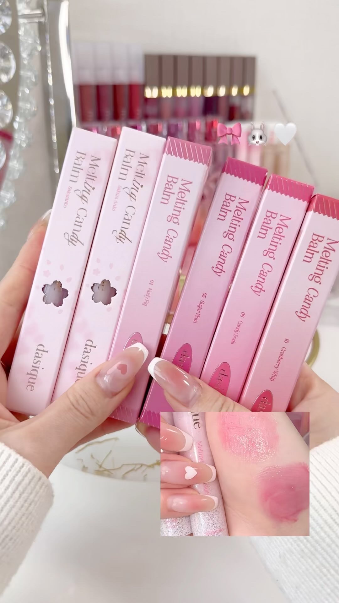 メルティングキャンディーバーム/dasique/口紅を使ったクチコミ（1枚目）