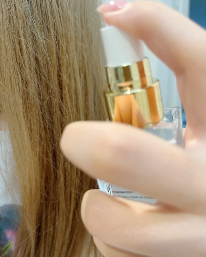 ORGANIC HAIR SI-WEED MIST/PINKGHOST/ヘアミストを使ったクチコミ（3枚目）