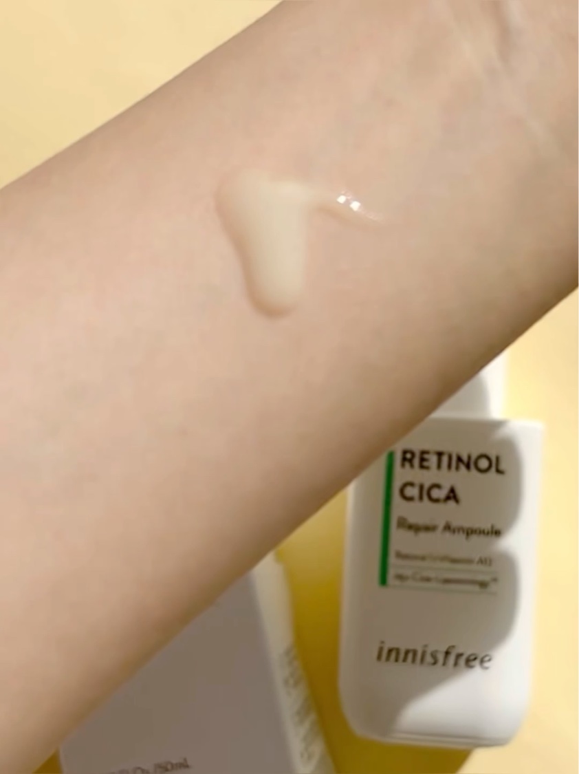 レチノール　シカ　リペア　セラム/innisfree/美容液を使ったクチコミ（2枚目）