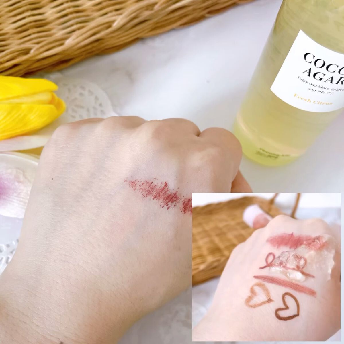 クレンジングジュレ シトラスミックス/cocoroagaru/クレンジングジェルを使ったクチコミ（3枚目）