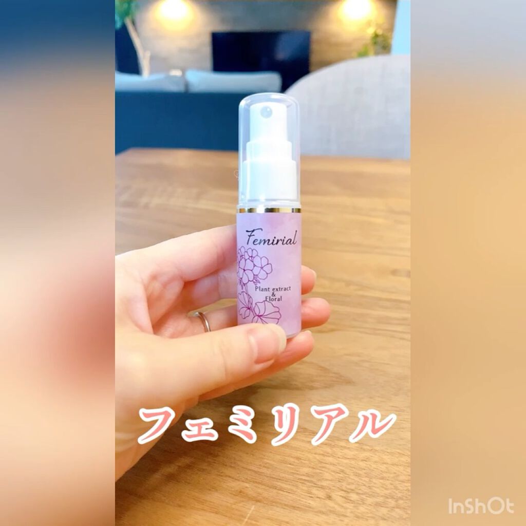  リフレッシュミスト/フェミリアル/デリケートゾーンケアの動画クチコミ3つ目