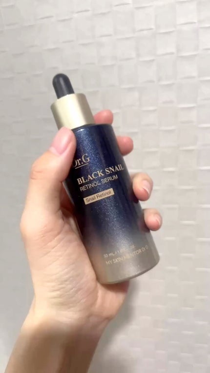 ブラックスネイルレチノールセラム/Dr.G/美容液の人気ショート動画