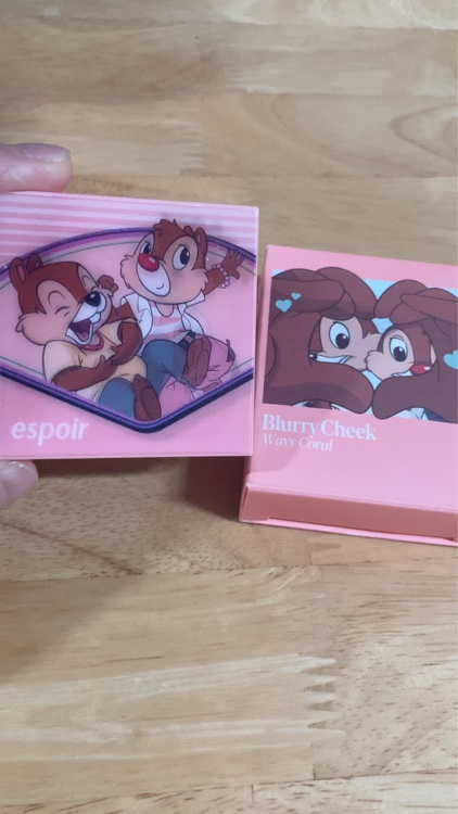 ブラリーチーク(ディズニーエディション)/espoir/チークの動画クチコミ4つ目