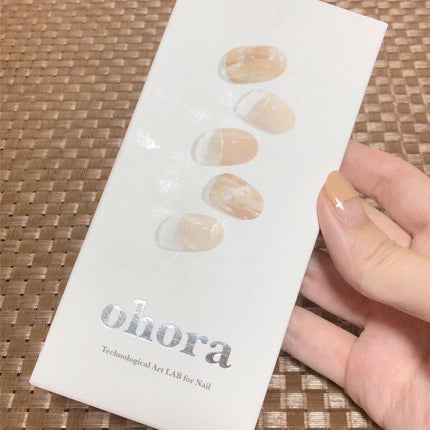 セミキュアジェルネイル(ハンド)/ohora/ネイルシールの人気ショート動画