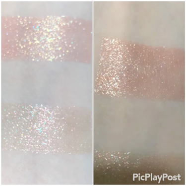 グリッタープリズム シャドウ/MISSHA/グリッターを使ったクチコミ（3枚目）