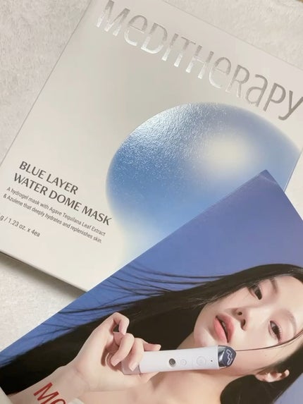 ブルーレイヤーウォータードームマスク/MEDITHERAPY/シートマスク・パックの人気ショート動画