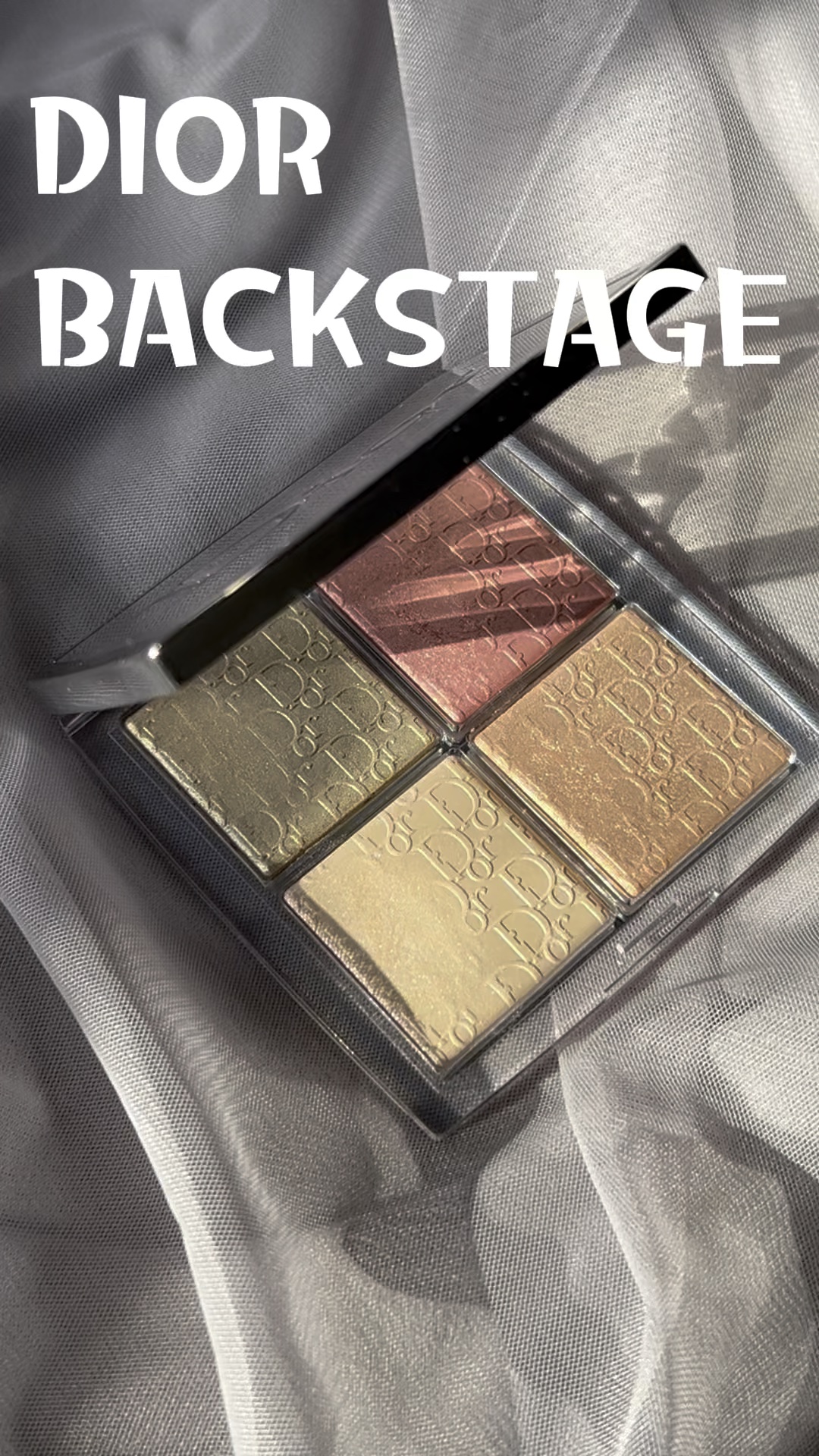 【旧】ディオール バックステージ フェイス グロウ パレット/Dior/ハイライトを使ったクチコミ（1枚目）