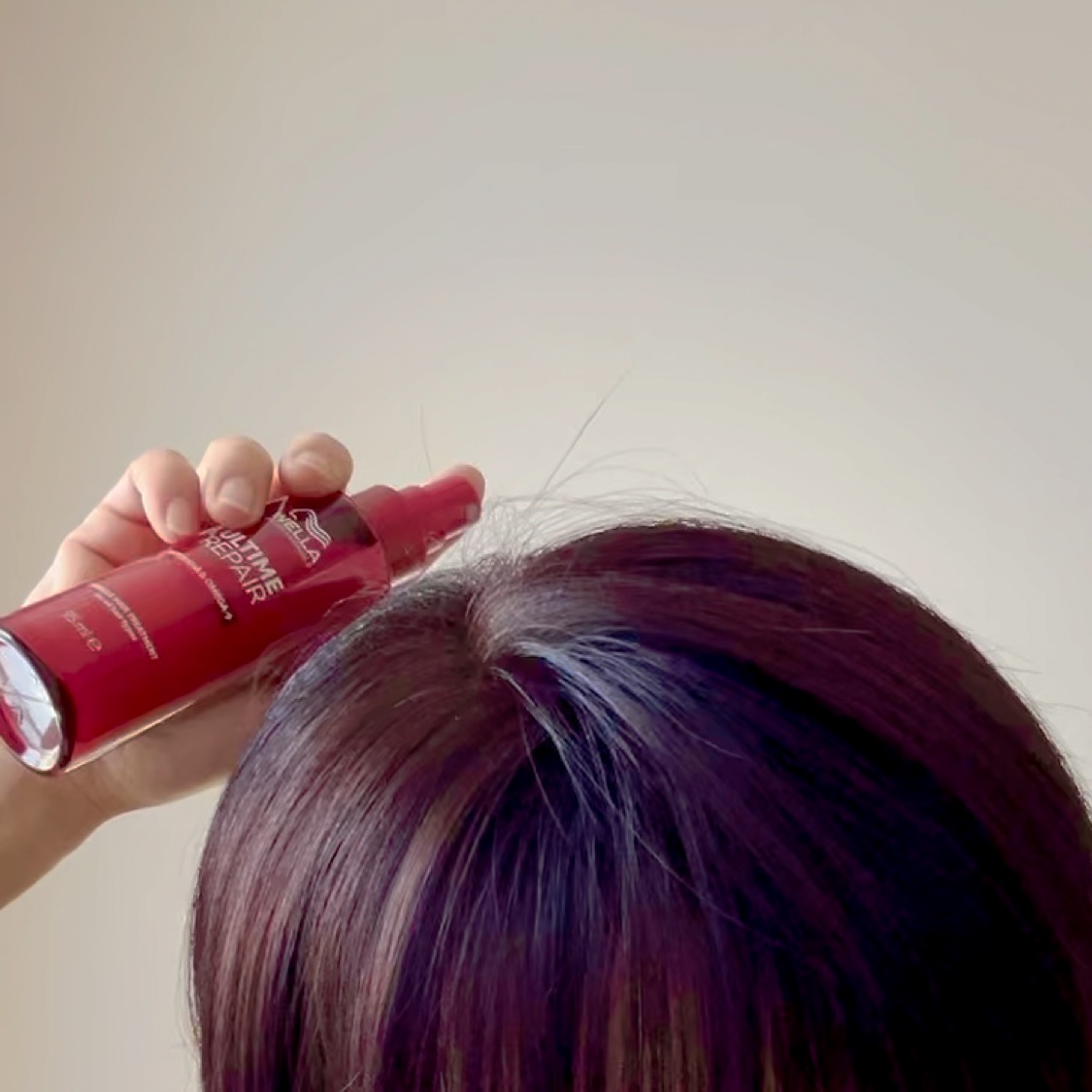 アルタイム リペア ミラクルヘアトリートメント /ウエラ/アウトバストリートメントの動画クチコミ5つ目