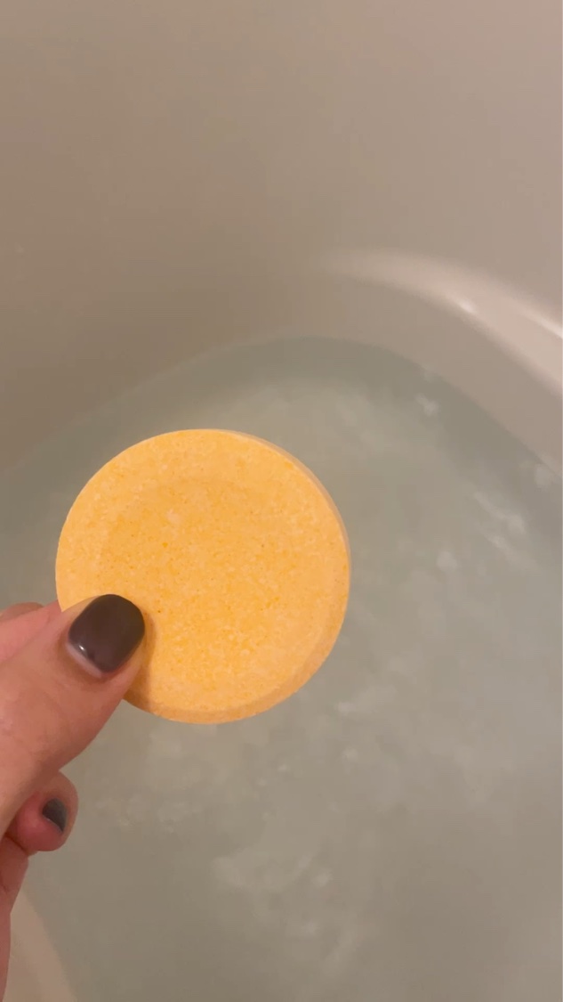 温泡 ココロ寄り添う金木犀/温泡/炭酸系入浴剤を使ったクチコミ（2枚目）